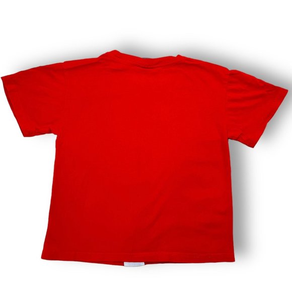 Danmark Red White Short Sleeve T-shirt Tee - Picture 3 of 4